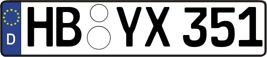 HB-YX351
