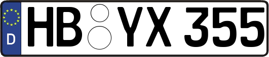 HB-YX355