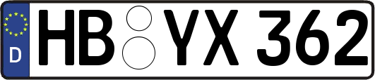 HB-YX362