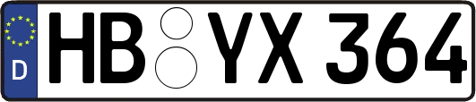 HB-YX364