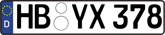 HB-YX378