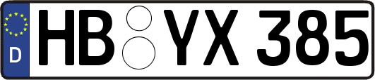HB-YX385