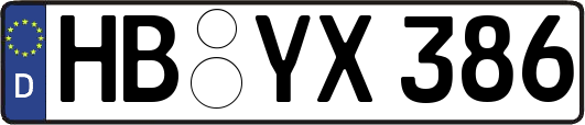 HB-YX386