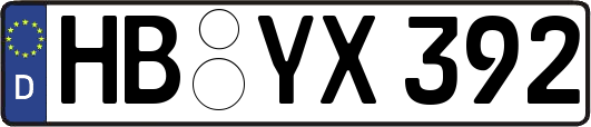 HB-YX392