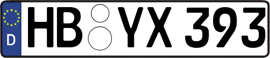 HB-YX393