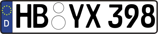 HB-YX398