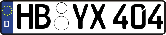 HB-YX404