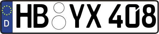 HB-YX408