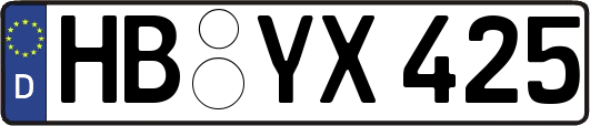 HB-YX425