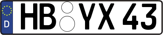 HB-YX43
