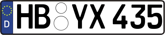 HB-YX435