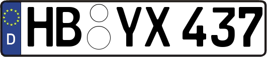 HB-YX437