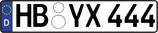 HB-YX444