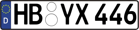HB-YX446