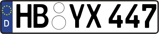 HB-YX447