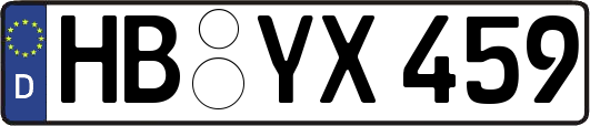 HB-YX459