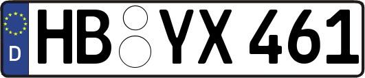HB-YX461