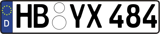 HB-YX484