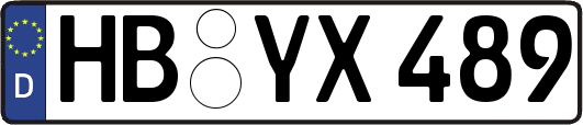 HB-YX489