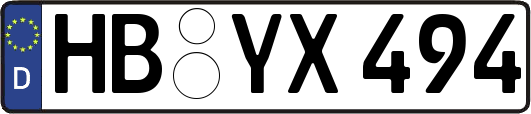 HB-YX494