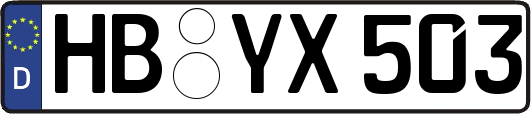 HB-YX503