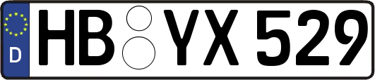 HB-YX529