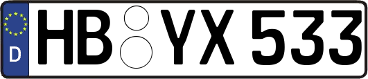 HB-YX533
