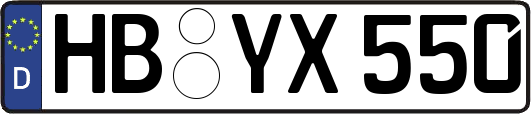 HB-YX550