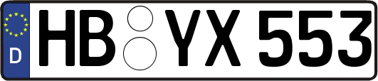HB-YX553