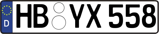 HB-YX558