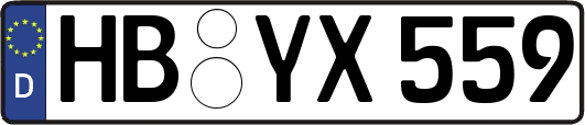 HB-YX559