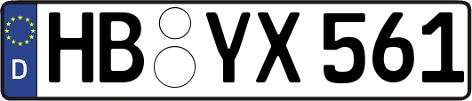 HB-YX561