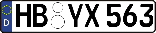 HB-YX563