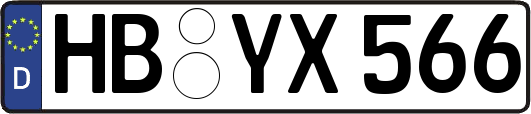 HB-YX566
