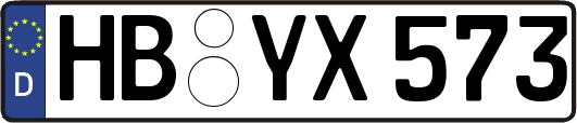 HB-YX573