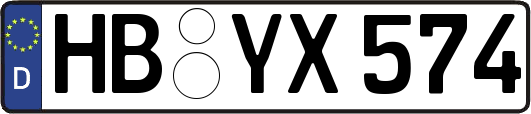 HB-YX574