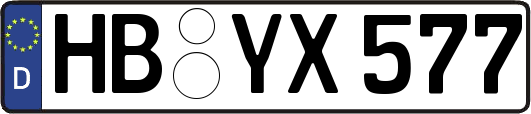 HB-YX577