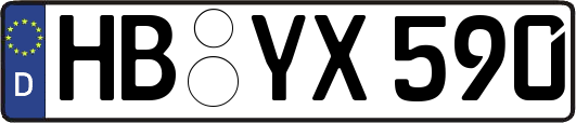 HB-YX590