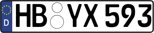 HB-YX593