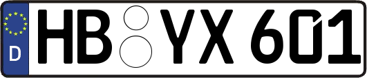 HB-YX601