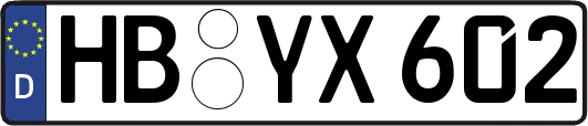 HB-YX602