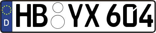 HB-YX604