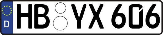 HB-YX606
