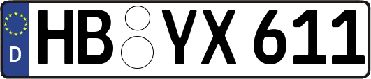 HB-YX611