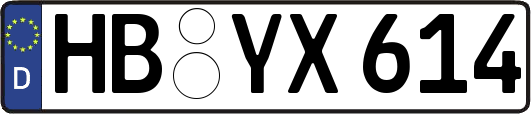 HB-YX614