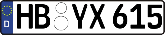 HB-YX615