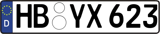 HB-YX623