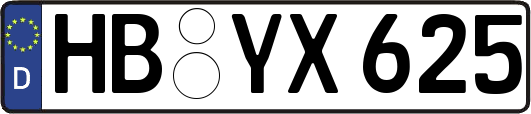 HB-YX625