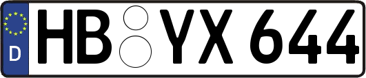 HB-YX644