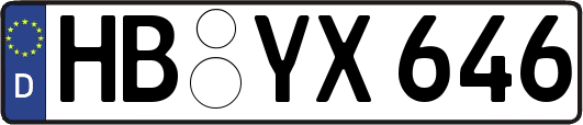 HB-YX646